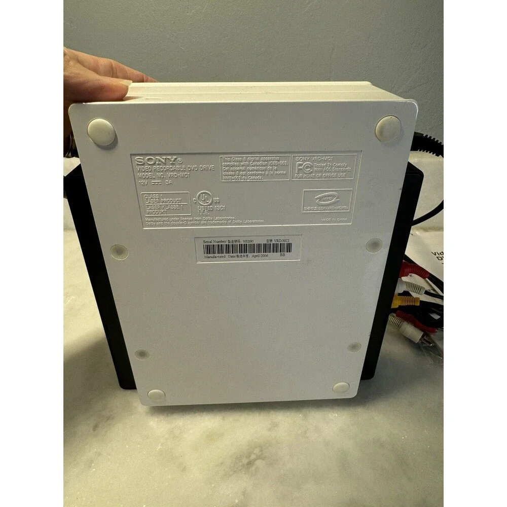 Sony DVDIRECT Video Recordable DVD Drive No. VRD-MC1